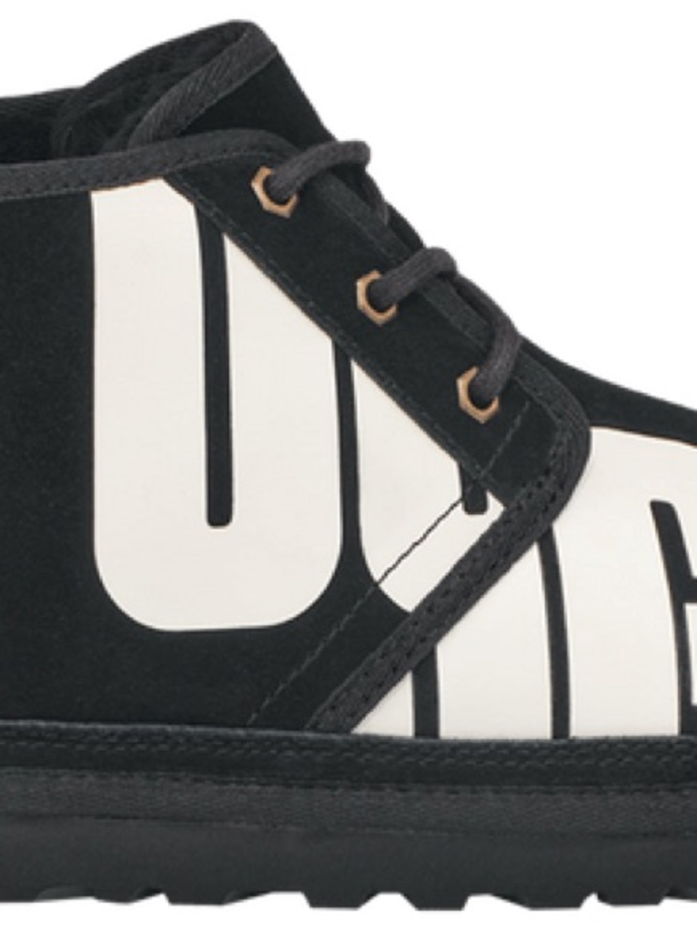 UGG Neumel Chopd Boots Black Suede Women's USA 5 - EU 37 Unisex Chukka - Picture 6 of 10